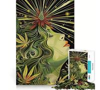 Puzzle Weed XI da 1000 pezzi,gioco creativo per sviluppare le capacità cognitive,con componenti robusti e facili da tagliare,ideale da portare in viaggio,un vero e proprio regalo per allenare la mente