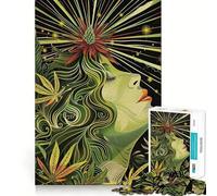 Puzzle Weed XI per adulti,1000 pezzi,gioco di memoria per allenare la mente,taglio laser per un incastro perfetto, alleviare lo stress (38x52cm)