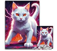 Puzzle White Lightning Vigilante da 1000 pezzi per adulti puzzle per adulti perfetti per adolescenti rompicapo per creare legami familiari e regalo fai da te per la casa 1000 pezzi (38x26 cm)