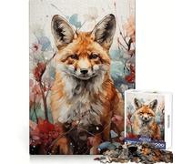 Puzzle Wild Charm da 1000 pezzi per ragazzi, ideale per sviluppare le capacità analitiche, per un relax facile e un design pulito Regalo perfetto (50x75cm)