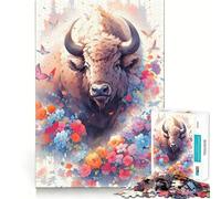 Puzzle Wild One da 1000 pezzi per adulti,esercizio mentale,taglio di precisione,bordi lisci,rilassante attività di gruppo al chiuso (38x26cm)