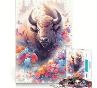 Puzzle Wild One da 1000 pezzi per adulti,gioco per potenziare la memoria,taglio di qualità professionale,attività di gruppo emozionante (38x52cm)