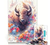 Puzzle Wild One per ragazzi,1000 pezzi per un gioco divertente e stimolante,con incastri perfetti e un modo coinvolgente per passare il tempo libero (50x75cm)