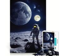 Puzzle Wild Space per ragazzi 1000 pezzi divertenti per stimolare la mente,con connessioni pulite e senza interruzioni,un modo coinvolgente per passare il tempo libero (38x26cm)