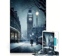 Puzzle Winter III da 1000 pezzi per adolescenti,divertente da giocare,con incastri precisi e senza spazi vuoti,ideale per il divertimento in famiglia e per le serate in famiglia (50x75cm)