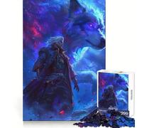 Puzzle Wolf Guardian da 1000 pezzi per adulti, per la chiarezza mentale, rilassante e divertente, con bordi sottili Regalo perfetto (50x75cm)