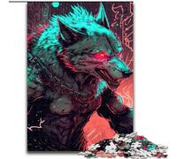 Puzzle Wolf Warrior da 1000 pezzi per adulti, regali, modelli da assemblare, attività divertenti da fare a casa, regalo di compleanno, regali da viaggio (26x38cm)