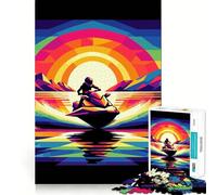 Puzzle WPAP per adulti, 1000 pezzi, gioco di logica, hobby silenzioso, taglio perfetto, regalo elegante (38x52cm)