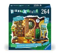 Ravensburger Puzzle X Crime Kids - Il Tempo predato, 264 Pezzi, per 1-4 Giovani Detective a Partire dai 9 Anni in su, 13393