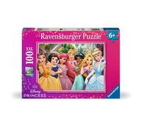 Puzzle XXL 100 pezzi delle Principesse Disney - Un mondo fatato da assemblare - Nouvo