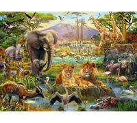 Puzzle XXL Animali della Savana