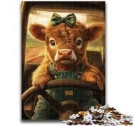 Puzzle Yak per adolescenti 1000 pezzi, aiuta il cervello ad allenarsi Giocattoli avvincenti per coltivare la pazienza Adatto alle coppie (38x26cm)