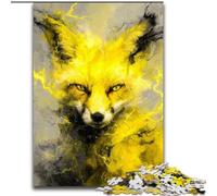 Puzzle Yellow Fox da 1000 pezzi per adulti, regalo educativo antistress, ideale come regalo per tutta la famiglia (50x75cm)