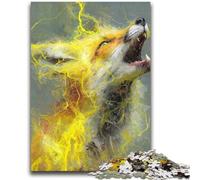 Puzzle Yellow Fox da 2000 pezzi per adulti, antistress, sfida difficile, ideale come regalo per tutta la famiglia (70X100cm)