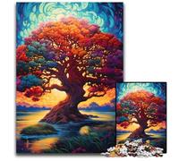 Puzzle Yggdrasil "Albero della Vita" da 1000 pezzi per adulti, puzzle impegnativi, attività educativa per le abilità cognitive, miglioramento delle abilità cognitive, 50x75CM/19,68x29,52 pollici