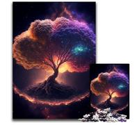 Puzzle Yggdrasil L'Albero della Vita 1000 pezzi per adulti Puzzle in cartone per adolescenti e ragazzi, compleanno e festa 26X38CM/10,23x14,96 pollici