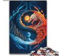 Puzzle Yin e Yang da 2000 pezzi per adolescenti, regalo per sfida educativa, giocattolo, regalo di compleanno, regali, arte murale (70x100cm)