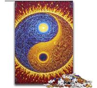 Puzzle Yin e Yang per adolescenti, giocattolo educativo antistress, ideale come regalo per tutta la famiglia (70x100cm)