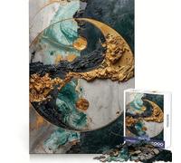 Puzzle Yin Yang Kintsugi Armonia da 1000 pezzi per adolescenti, che evoca forza, svago e piacere, con incastri solidi, regalo memorabile (38x26cm)