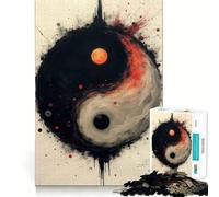 Puzzle Yin Yang Universe 1000 - Gioco cognitivo divertente con componenti robusti e ben definiti,ideale per momenti di relax e allenamento mentale a casa (50x75cm)