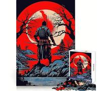 Puzzle Yokai Warrior per adulti, 1000 pezzi, allenamento della memoria, svago tranquillo, taglio perfetto, ideale per le vacanze (38x52cm)