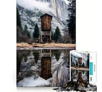 Puzzle Yosemite Majesty da 1000 pezzi gioco di logica,pensiero creativo,taglio esperto,abilità artigianale,momento di tranquillità,esercizio mentale a casa (50x75cm)