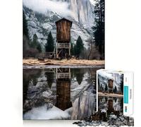 Puzzle Yosemite Majesty da 1000 pezzi,gioco stimolante per la mente,incastro perfetto,intrattenimento domestico confortevole per tutti (38x26cm)