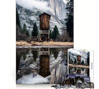 Puzzle Yosemite Majesty da 1000 pezzi per adolescenti, stimolante per lo sviluppo cognitivo, per un'esperienza rilassante e di qualità, ideale per il Natale (38x26cm)