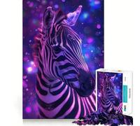 Puzzle Zebra Spazio da 1000 pezzi divertimento e allenamento per la mente,pezzi che si incastrano perfettamente,hobby affascinante per i momenti di svago (50x75cm)