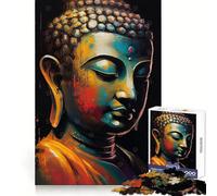 Puzzle Zen Buddha da 1000 pezzi per adolescenti, ideale per ricordare il potere del tempo libero e del piacere, con incastri solidi e memorabili (50x75cm)