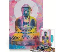 Puzzle Zen Spectrum da 1000 pezzi,divertente gioco di allenamento cognitivo,pezzi ad incastro perfetti,regalo di compleanno,rompicapo (50x75cm)