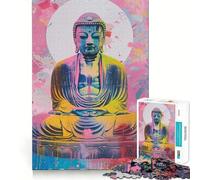Puzzle Zen Spectrum da 1000 pezzi,gioco di abilità mentale,taglio laser di alta qualità,esercizio mentale per momenti di tranquillità a casa (38x26cm)