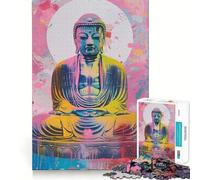 Puzzle Zen Spectrum per adulti da 1000 pezzi,gioco divertente e stimolante,con taglio laser di alta qualità,ideale per momenti di relax e allenamento mentale a casa (38x52cm)