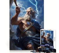 Puzzle Zeus Greco da 1000 pezzi per adolescenti, ideale per ricordare, rilassarsi, divertirsi, incastrarsi saldamente, un regalo memorabile (38x52cm)