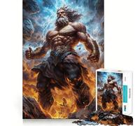 Puzzle Zeus per adulti da 1000 pezzi,gioco di potenziamento cognitivo,design a incastro preciso,regalo di compleanno,rompicapo (38x52cm)