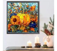 Puzzle Zucca a mosaico, puzzle 35 pezzi per Adulti e Ragazzi 12x12inch, Intrattenimento Creativo, Sfide Divertenti, Bellissimi Regali per Gli Amanti dei Puzzles, puzzles Decorazione per Casa