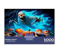 Puzzle Zucche Halloween 1000 pezzi - Fantasma Zucche Ratti 38x26cm