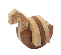 Puzzledel Legno 3D Barca Lunga Vichinga