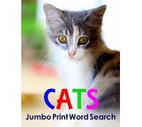 Puzzlefast Cats Jumbo Print Word Search (Tascabile) Jumbo Print Puzzle Books
