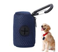 puzzlegame Dispenser per Sacchetti per la Cacca del Cane,Dispenser per Borse per Cani con Attacco al guinzaglio in Tessuto Rete con Cerniera | Porta Cacca per Cani di Grande capacità, Forniture