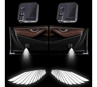 puzzlegame Proiettore per portiera per auto ad ala d'angelo, luce a LED per portiera per auto, luce di benvenuto con logo di cortesia,Luce di cortesia per porta LED wireless per auto Angel Wings |