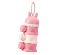 puzzlegame Scatola per latte in polvere, dispenser per latte in polvere,Scatola per la conservazione degli alimenti per bambini 3 strati | Tanica per latte antigoccia, contenitore per latte in