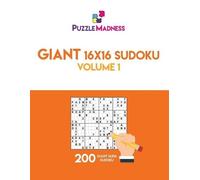 Puzzlemadness Giant 16x16 Sudoku (Tascabile)