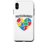 Puzzleologist Jigsaw Puzzle Lover Solver Donne Bambini Puzzle Custodia per iPhone XS Max