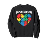 Puzzleologist Jigsaw Puzzle Lover Solver Donne Bambini Puzzle Felpa