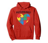 Puzzleologist Jigsaw Puzzle Lover Solver Donne Bambini Puzzle Felpa con Cappuccio
