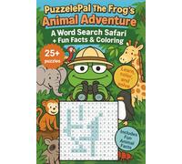 PuzzlePal’s Animal Adventure: A Word Search Safari + Fun Facts & Coloring!