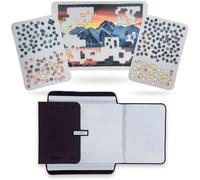 PuzzlePro Valigetta puzzle - conservazione, trasporto e puzzle dove vuoi - 3 tappetini puzzle - adatto per 1500 pezzi - peso leggero - puzzle - tavolo puzzle - cartellina puzzle