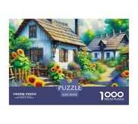 Puzzles 1000 Pezzi Cottage Per Adulti E Bambini Più Grandi Giocattolo Colorato Collection Country Style Regalo Per Adulti E Bambini Da 14 Anni E Più 70x50cm/1000pcs