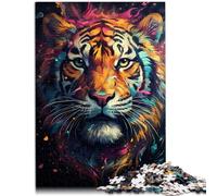 Puzzles 1000 pezzi per adulti Tiger Spirit Colorf Game Toys è ideale come regalo per tutta la famiglia per adolescenti dai 14 anni e oltre 26 x 38 cm